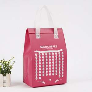 Sac isotherme jetable non tissé 2024, sac isotherme portable pour l'extérieur, sac à provisions, sac à déjeuner, sac isotherme - Product Image 1