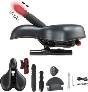 Fabrication de selle de vélo sans fil avec <span class=keywords><strong>gode</strong></span> vibrant Télécommande siège de vélo jouet sexuel réglable avec vibrateur Produit pour adultes - Product Image 1