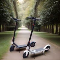 Trottinette électrique pliable Leshuai, commande intelligente par application, moteur sans balais 250W, charge maximale 150kg, batterie au lithium, freins à tambour, double suspension