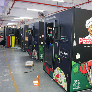 Máquina Expendedora <span class=keywords><strong>de</strong></span> Pizza Caliente, Máquina Automática para Hacer Pizza, Máquina Expendedora <span class=keywords><strong>de</strong></span> Pizza, <span class=keywords><strong>Comida</strong></span> Rápida, <span class=keywords><strong>Comida</strong></span> Callejera, Acepta Tarjetas <span class=keywords><strong>de</strong></span> Crédito - Product Image 6