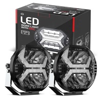 Feux de conduite LED 4 pouces, nouvelle génération, haute luminosité, faisceau combiné 24W, IP67, homologués E-Mark, feux de travail LED pour tout-terrain