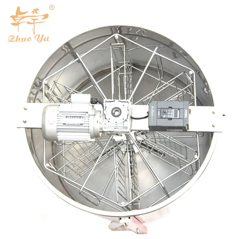 Beekeeping Automatic 6 Frames Reversible Stainless Steel Honey Extractor / Automatic Electric Honey Extractor Machine
