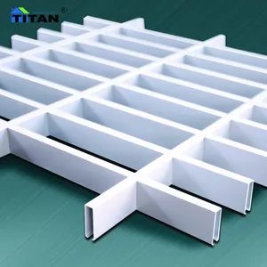 Vách ngăn trần nhôm hạt gỗ louver nướng Trần - Product Image 1