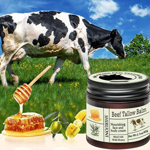 Eigenmarke Natürliche Bio-Hautpflegecreme aus 100% Rindertalg von Weidetieren – Aufgeschlagene Feuchtigkeitscreme für Gesicht und Körper - Product Image 2