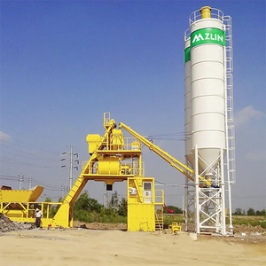 Centrale à béton HZS à chargement par bêche 75m³/h, stationnaire et simple, à vendre - Product Image 3