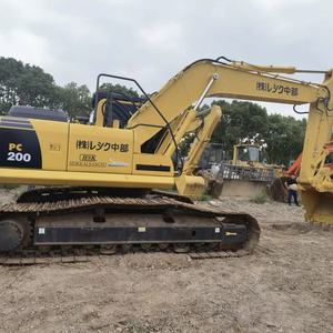 Pelleteuse d'occasion KOMATSU PC200-8 de matériel de construction original de 20 tonnes pelleteuse sur chenilles en vente - Product Image 1