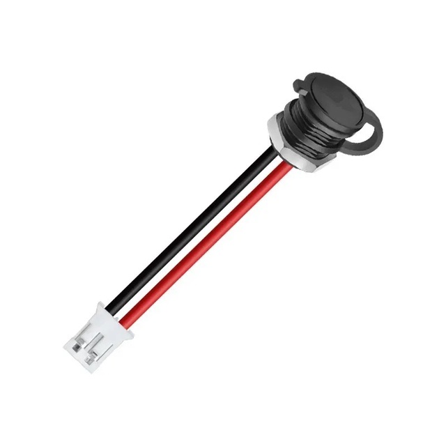 M11 Bulkhead USB Type C Connector Thread Panel Mount USB C Jack Charging Cable