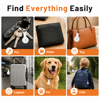 Traceur Bluetooth anti-perte YG-Tag, localisateur portable rond pour porte-clés, téléchargez l'application sur iPhone et Android pour sacs à dos et clés