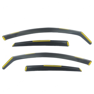 Déflecteurs de vitres IN-CHANNEL pour AUDI A6/C7 SEDAN 2011-2018 – Pare-pluie et pare-soleil à coller - Product Image 1