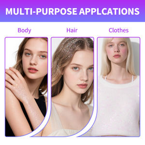 Gel capillaire personnalisé poudre scintillante en <span class=keywords><strong>spray</strong></span> pour cheveux brillants longue durée corps scintillant et <span class=keywords><strong>vêtements</strong></span> pour femmes en fête - Product Image 4