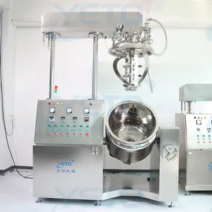 200L mỹ phẩm trộn Thiết bị cắt cao homogenizer Lotion Mixer Emulsifier mặt kem nền tảng làm cho máy
