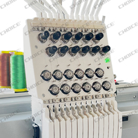 Machine à broder à tête unique de type pont à 12 aiguilles GC-A1201EC-Y avec nouvelle technologie de pied presseur