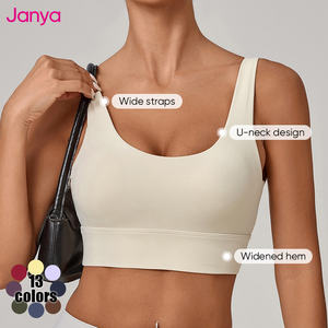 Reggiseno Sportivo da Donna Janya, Comodo e Traspirante con Logo Frontale, Alta Elasticità, Asciugatura Rapida, Antiurto, <span class=keywords><strong>per</strong></span> Yoga e Palestra - Product Image 6