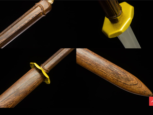 Espada <span class=keywords><strong>de</strong></span> Cosplay Queyuan y mango <span class=keywords><strong>de</strong></span> palisandro - Product Image 2