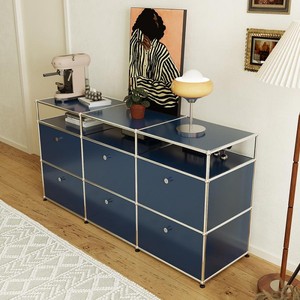 JINS moderno semplice in acciaio inox credenza medio <span class=keywords><strong>antico</strong></span> armadio modulare per TV libreria di stoccaggio per soggiorno - Product Image 5