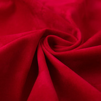 Jiaxing Usine Personnalisé 100% Polyester Tricot Flocage Tissu pour Canapé Rembourrage Boîte à Bijoux Textile de Maison pour Filles