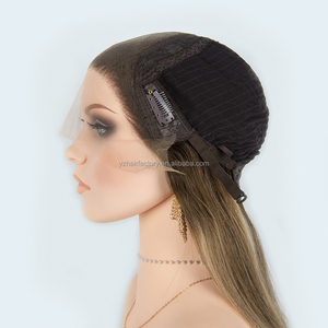 Top Quality European Virgin Human Hair Wig Kosher Full Lace Integration Jewish wig Straight Clip Base Women - Product Image 5