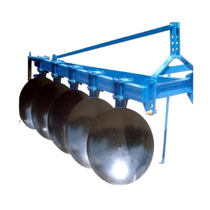 Farm <b>Cultivator</b> Disc Plough 4 Row Red High Productivity For Tractor Use - Product Image 3