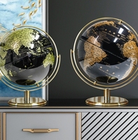 Globe terrestre multilingue de 20 cm, aides pédagogiques de géographie dans différents styles - Ornements de globe pour étudiants