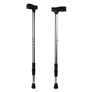 Canne télescopique en acier inoxydable, réglable en hauteur, pour personnes âgées et handicapées - Product Image 1