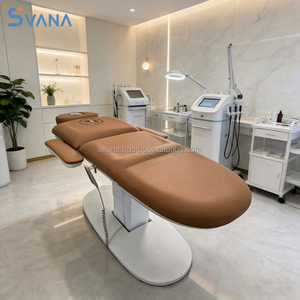 Lit de beauté électrique pour le visage avec dossier réglable en hauteur pour salon de beauté, spa et cliniques esthétiques professionnelles - Product Image 5