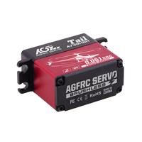 AGFRC A73BHNH bajo costo 17,5 KG Metal Gear 0.061s rápido 8,4 V 2S HV caja de Metal Digital programable cola RC helicóptero Servo