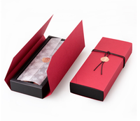 Boîte à chocolat vide de luxe personnalisée en gros, emballage alimentaire, deux pièces, OEM ODM, ruban, tiroir, emballage cadeau pour chocolat