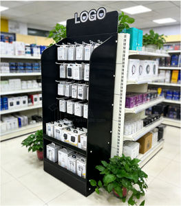 Soportes de exhibición de PVC personalizados para teléfonos móviles, ganchos, adaptadores, accesorios para teléfonos, soportes de pie, cables de carga, venta al por menor - Product Image 2