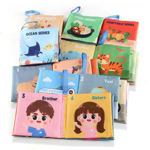 Libros <span class=keywords><strong>de</strong></span> tela <span class=keywords><strong>para</strong></span> bebés <span class=keywords><strong>de</strong></span> 4 páginas, juguetes <span class=keywords><strong>de</strong></span> educación temprana, libros <span class=keywords><strong>de</strong></span> mano en inglés, libros <span class=keywords><strong>de</strong></span> manga en inglés, libros lavables y mordibles con temática <span class=keywords><strong>de</strong></span> animales y herramientas <span class=keywords><strong>de</strong></span> tráfico - Product Image 2