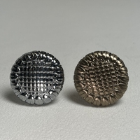 Boutons de meuble ronds à motif tissé vintage, poignées de tirage polies multicolores en alliage de zinc pour armoires, tiroirs et penderies