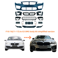 Hc untuk BMW, Kit bodi mobil Bumper depan dan belakang ditingkatkan ke G30 M5 Upgrade F10/F18 2011-2017
