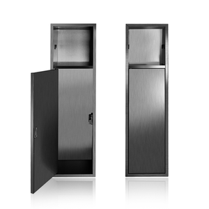 <span class=keywords><strong>Niche</strong></span> murale de douche pour salle de bain, fabrication OEM ODM, SUS304, facile à installer, rangement pour brosse de toilette, niches murales intégrées - Product Image 4