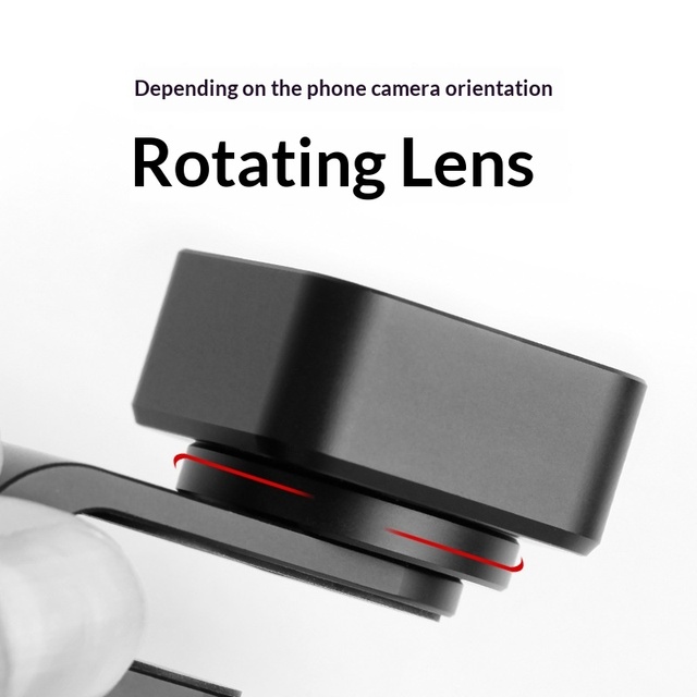 Wide Screen Video SLR Photography Film Shooting LensMobile Phone Universal Anamorphic Lens 1.33X