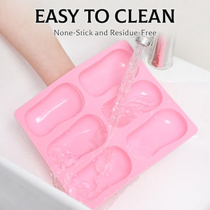 Custom Silicone Body <b>Soap</b> <b>Molds</b> Multiple Shapes Square Oval Corn Pattern LFGB Non Stick Versatile for DIY <b>Soap</b> Making - Product Image 5
