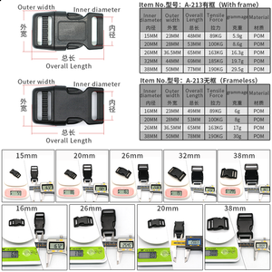 Herstelleranpassung mit Logo, Einfarbiges Muster, Klassischer Stil Hundehalsband mit Taktischer Hundehalsband-Schnalle - Product Image 2