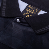 Maillot de football personnalisé pour homme, tenue d'équipe respirante, impression numérique, écologique, séchage rapide, sportswear, Villa Club 1990 Noir