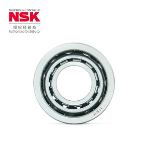 ตลับลูกปืนเม็ดกลมแบบสัมผัสเชิงมุม Nsk ขนาด50x90x20 P4 C3ความแม่นยำแบบแถวเดียวสำหรับโรงงานผลิต - Product Image 1