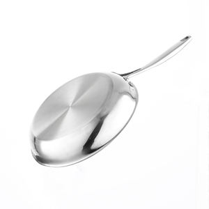 Poêle à frire antiadhésive en nid d'abeille en acier inoxydable de 20/24/26/28/30/32cm Kuali Wajan Frigideira Sartenes Acero Inoxidable - Product Image 5