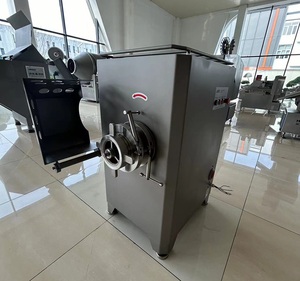 Hachoir à viande commercial automatique Helper et machine à hacher la viande congelée, haute capacité 800 kg/h, moteur de marque réputée, 415 V - Product Image 1