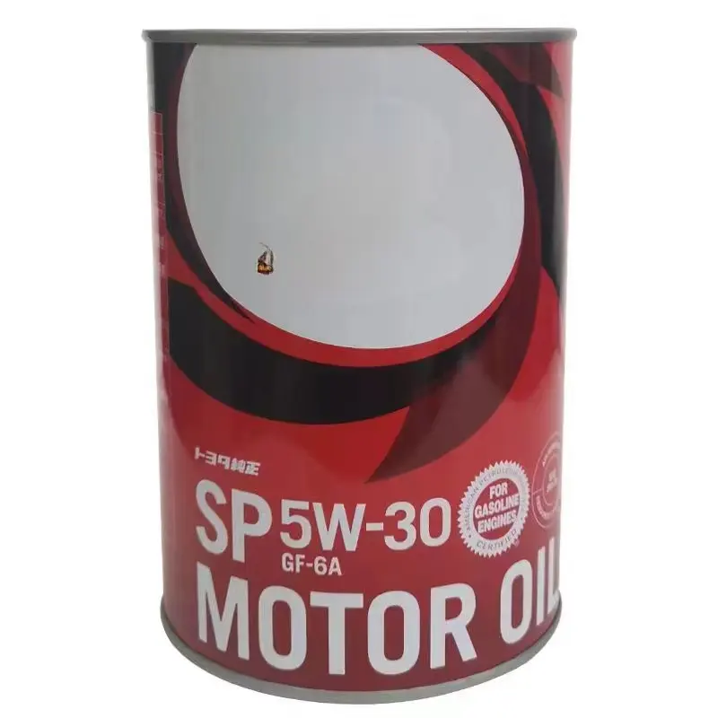 toyota SP 5W-30 engine oil lube iron drum for auto car 1L automatic transmission fluid