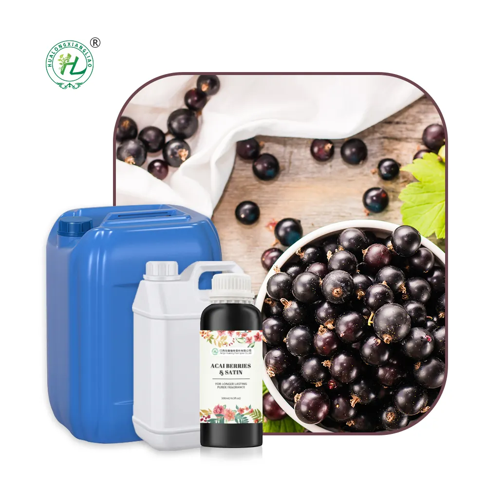 HL-น้ำมันหอมระเหยเข้มข้นสูงน้ำมันหอมระเหยผสม Acai berries 1KG สำหรับสบู่เหลวและเทียน