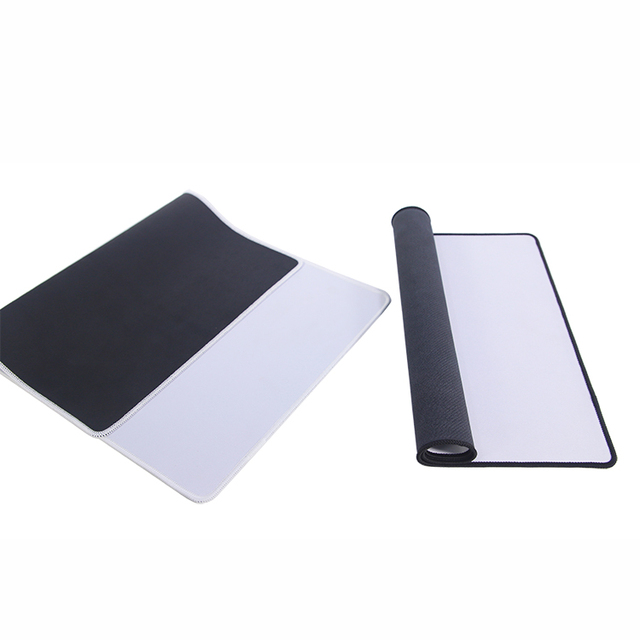 High Quality White Rubber Battle Mat Mouse Pad for CMYK Sublimation Printing Eco-friendly Customizable Gaming Mouse Pad in Stock