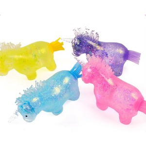 2024 New Design TPR Unicorn Squeeze Toy Maltose Filled Stress Ball Toys - Product Image 5