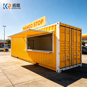 Luxe koffieshopconfiguratie in een moderne, modulaire restaurantcontainer. - Product Image 1