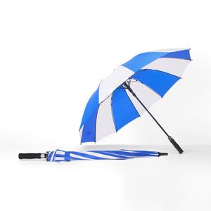 Parapluie droit portable coupe-vent à ouverture automatique personnalisé avec logo promotionnel de marque - Product Image 2