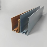Tube carré en aluminium à isolation thermique suspendue, résistant à l'humidité et à la moisissure, à prix de gros pour hôpitaux, écoles et ateliers