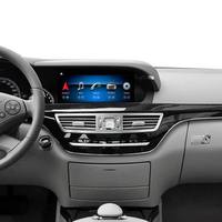 Autoradio 10,25 pouces Lecteur Android 10 Écran Lecteur DVD de voiture Navigation GPS pour Mercedes BENZ S W221 W216 CL 2005-2013 Classe S