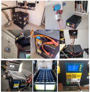 EU USA Apexium 24V 280 DIYキットパックカスタマイズ8個24V 280Ah 320Ah 200A BMS空箱Lifepo4 RV太陽エネルギー貯蔵バッテリー - Product Image 4
