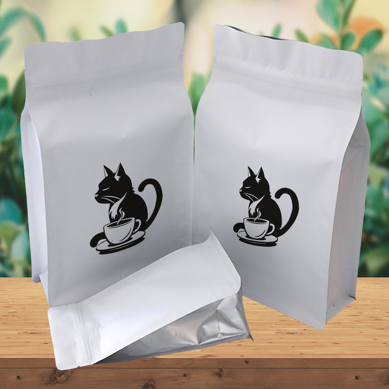Custom Printed Coffee Packaging Zipper Pouch