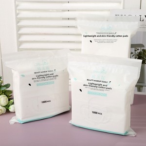 แผ่น<span class=keywords><strong>ส</strong></span>ำลีแต่งหน้าน้ำหนักเบาและเป็นมิตรกับผิว 1000 ชิ้น แผ่นทำความ<span class=keywords><strong>ส</strong></span>ะอาดผิวหน้า DIY <span class=keywords><strong>ส</strong></span>ำหรับประคบ 0.3 กก. - Product Image 2